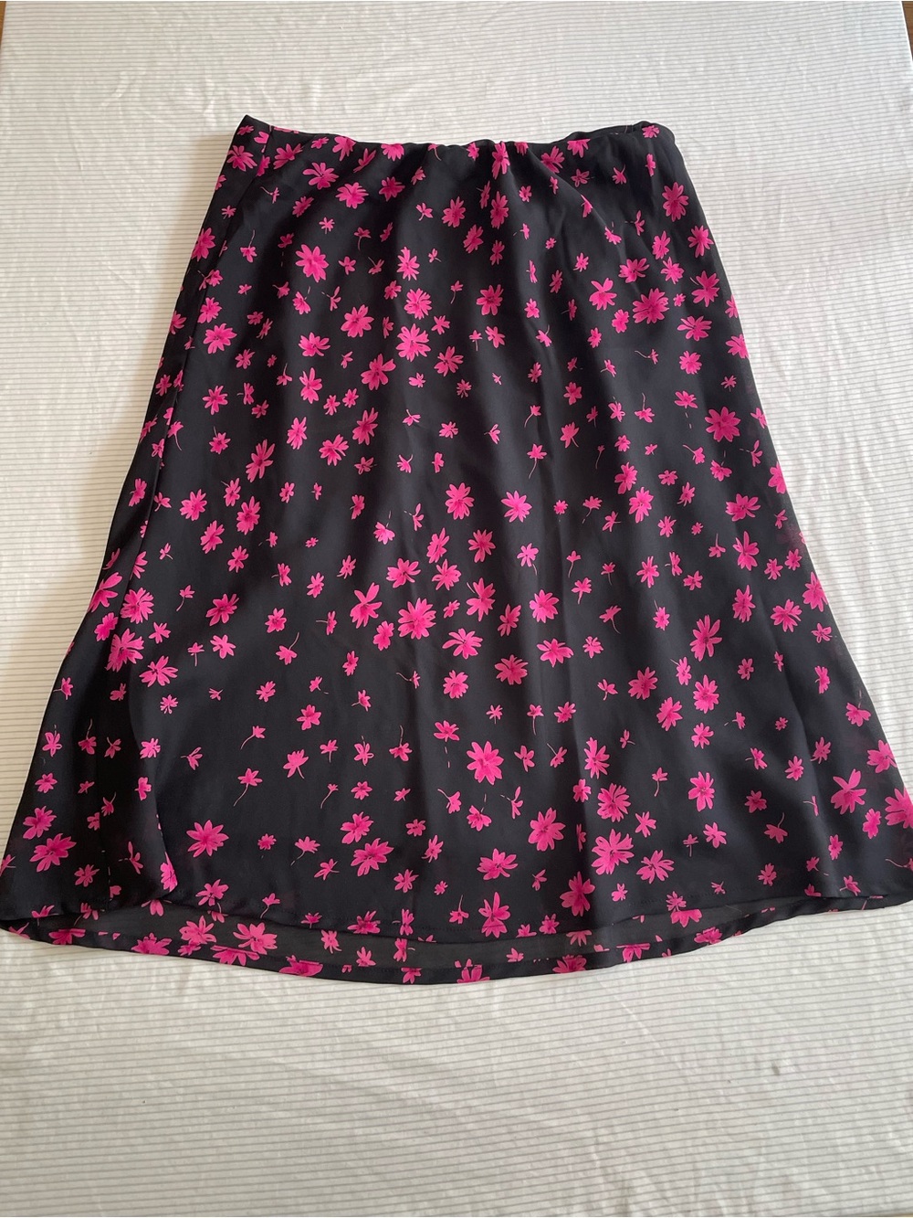 Y2K Worthington floral midi skirt